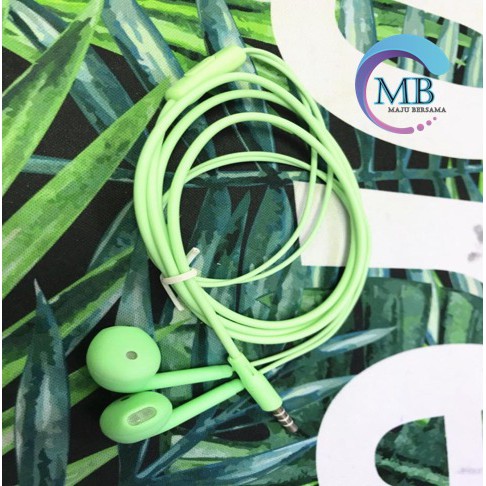 BM025 HEADSET HANDSFREE earphone U19 MACARON MATE COLOR HIFI EXTRA BASS MB1916