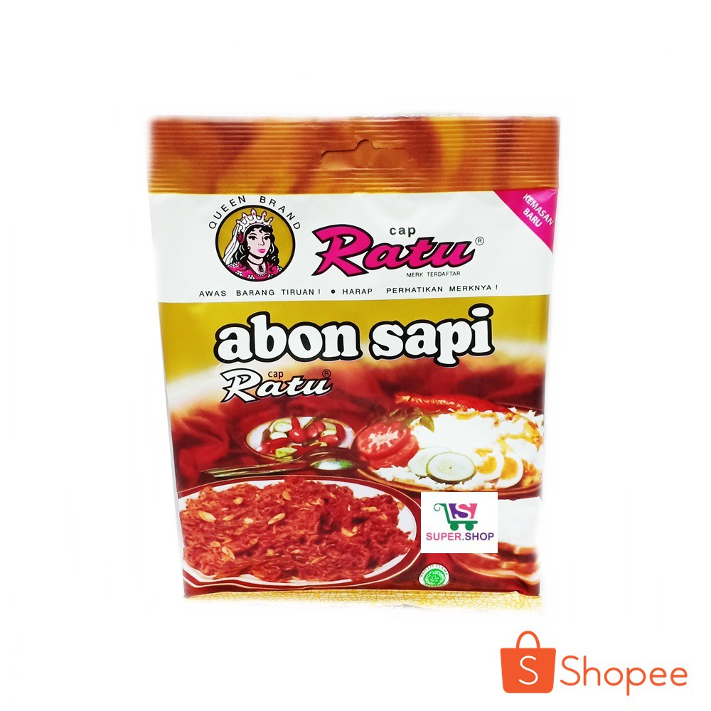 

Abon Sapi Cap Ratu 90 Gram