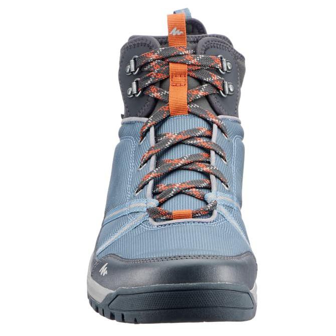 Sepatu Gunung Nh150 Mid Protect Blue Grey Pria - 40 Original Quechua - 40 Tanglincentre
