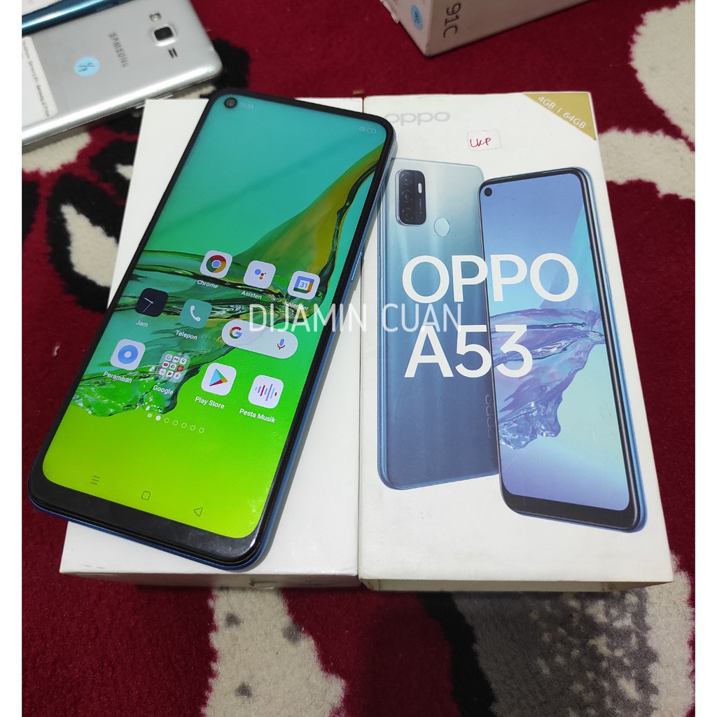 Oppo A53 Ram 4/64 GB Second bergaransi