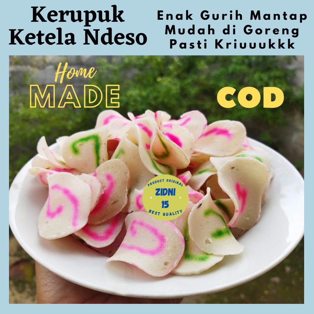 

[500gram] Kerupuk Ketela/Kerupuk Mentah Home made
