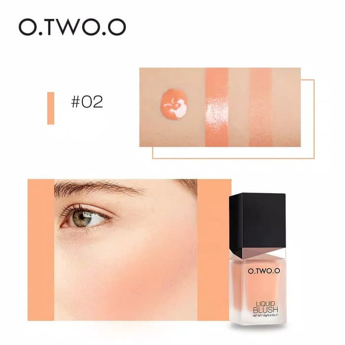 O.Two.O Liquid Blush On Very Light Texture Original / O Two O Blush On