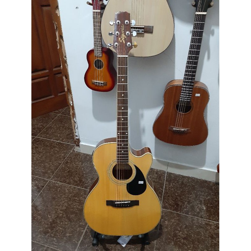 gitar segovia akustik elektrik original