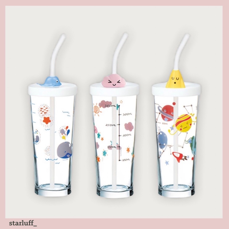 Gelas Tumbler 425ml-Tempat Air Minum sedotan-tempat minum lucu-tumbler lucu-gelas tumbler sedotan lu