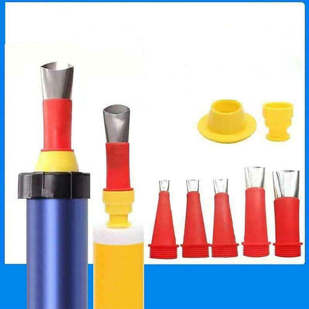 Populer Caulk Nozzle Aplikator Dengan Base Sealant Finishing Alat Caulking Finisher