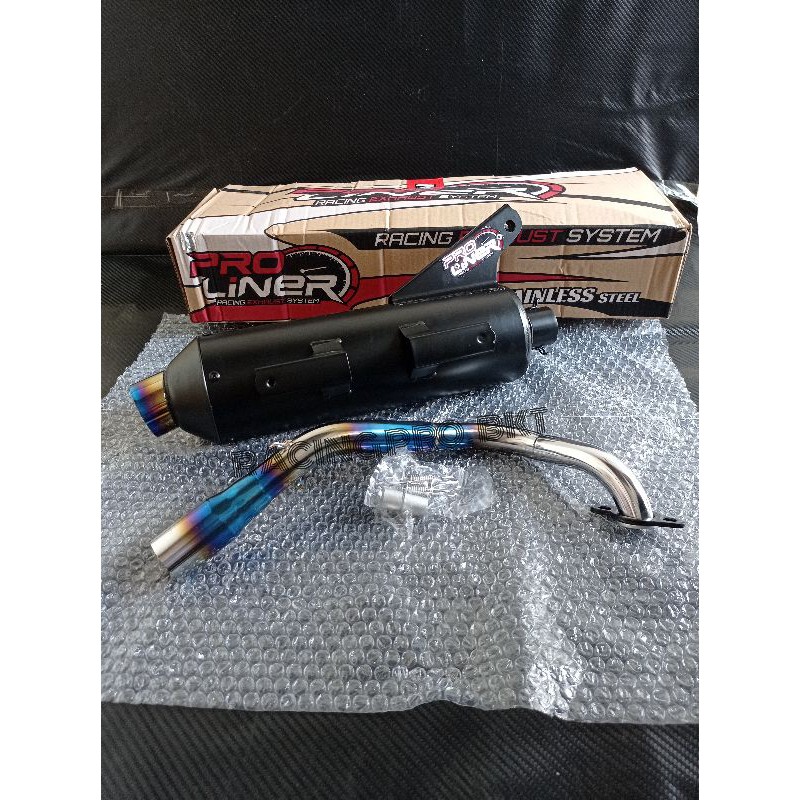 Knalpot Beat FI Blue Std Racing Proliner