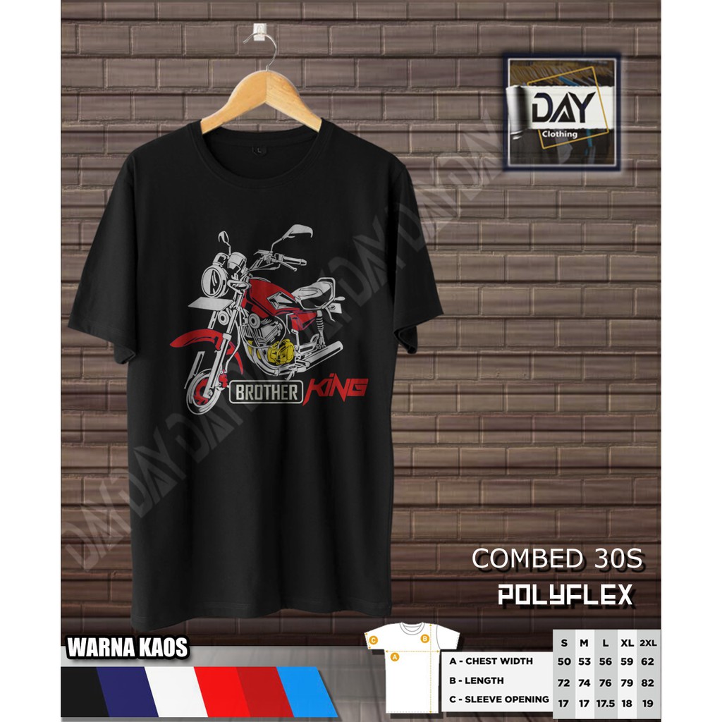 Kaos motor pria Brother king kaos Rx king kaos distro kaos pria