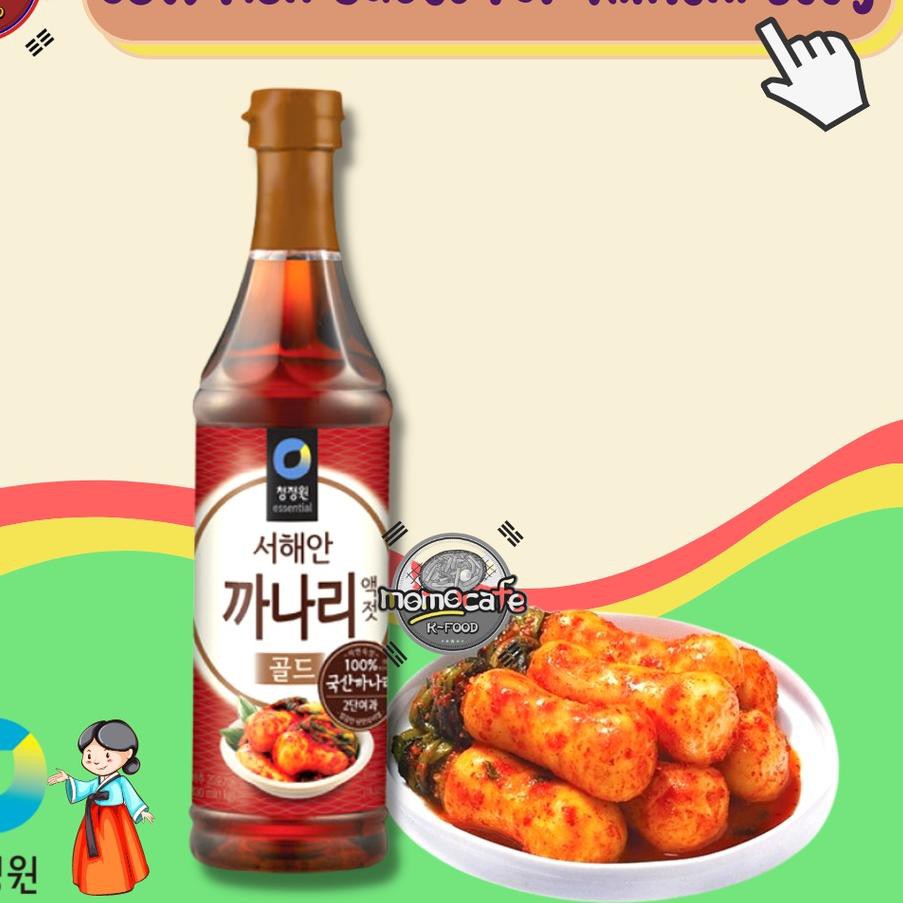 

PROMO HARI INI Chung Jung One Fish Sauce 500ml - Kecap Ikan Untuk Kimchi Made In Korea ♦♥