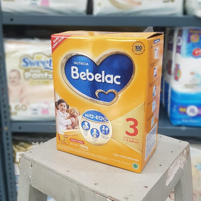 Bebelac 3 (1-3 Tahun) Rasa Madu 1800 gram