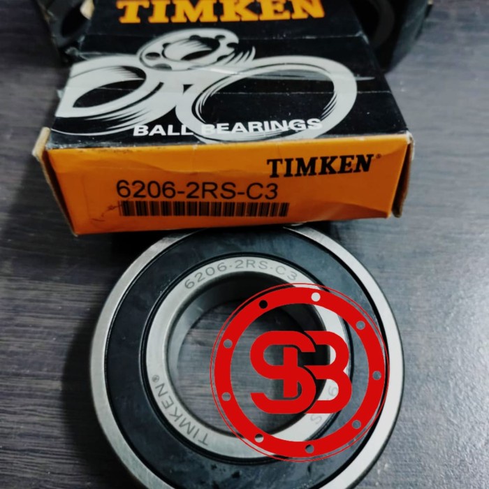 Bearing 6206 2RS / 6206 2RS TIMKEN ORIGINAL