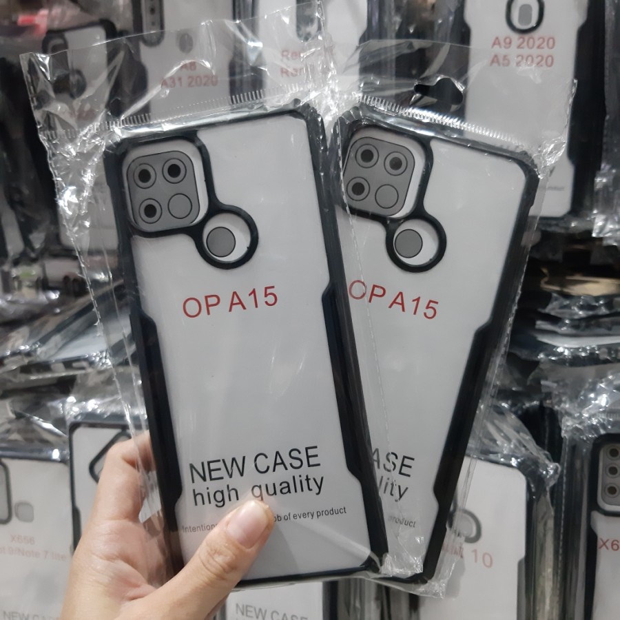 OPPO A15 A15S A16 RENO 6 4G RENO 6 5G RENO 5F CASE XUNDD HARDCASE CLEAR IPAKY BENING CASE CLEAR TRANSPARAN