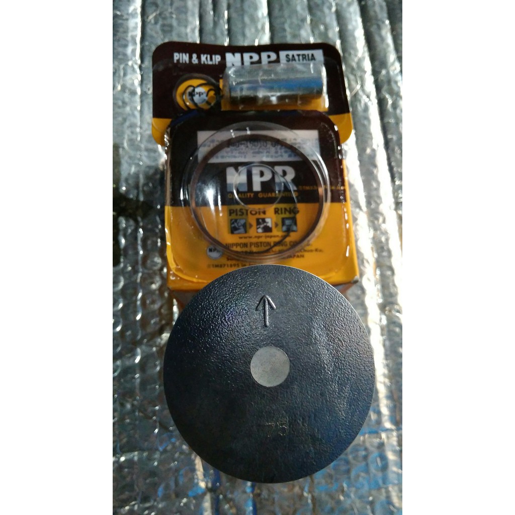 Piston set kit Satria 2Tak NPP NPR ukuran os 125-200