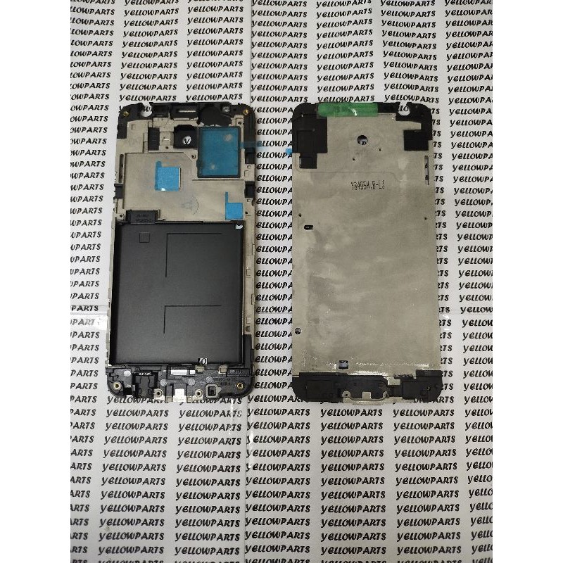 FRAME BEZZEL TULANG TENGAH DUDUKAN LCD SAMSUNG GALAXY J500 J5 2015