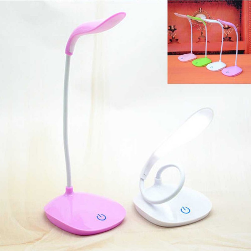 Lampu Meja Belajar Baca Kerja Desk Lamp USB 14 LED TONEWAN