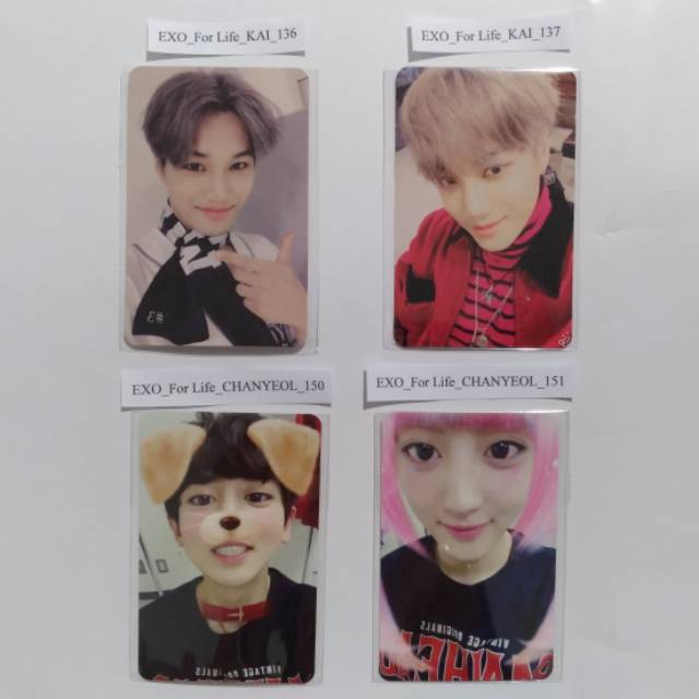 READY PC EXO FOR LIFE CHANYEOL OFFICIAL SMTOWN MUSEUM ARTIST PHOTOCARD - CHANYEOL