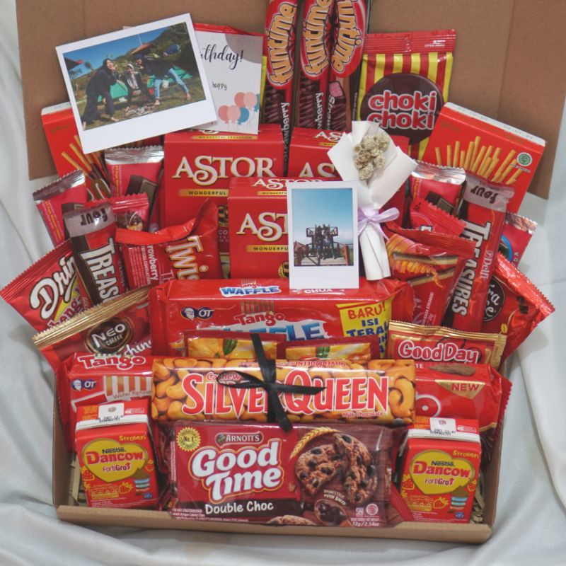 Snack Box Gift Box Snack Hampers Snack Ramadhan Kado Ulang Tahun Wisuda