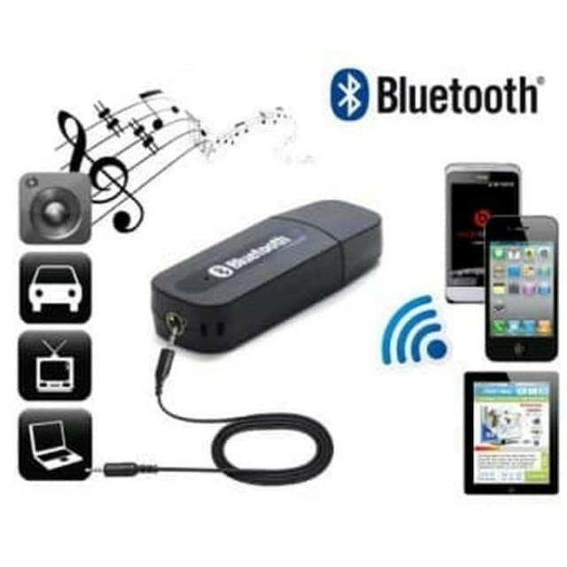 Usb Bluetooth Receiver Music Audio + Kabel / Bluetooth Salon Ke Hp
