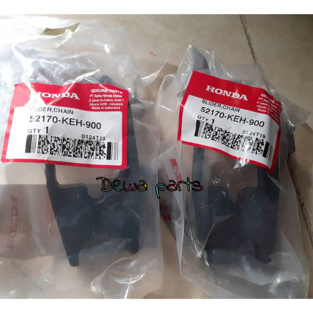 Karet tahanan rantai slider chain gl max pro.mega pro 52170KEH900. original ahm