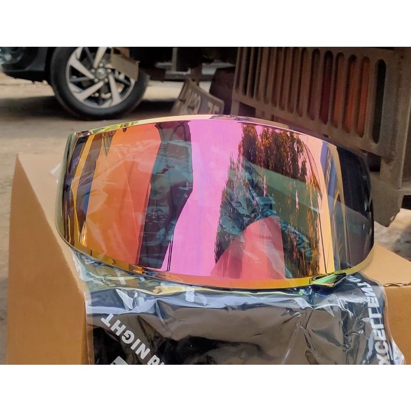 COD Flat visor kyt falcon drak smoke / vendetta falcon 2 iridium blue /redpink /silver /wine Norisk iridium