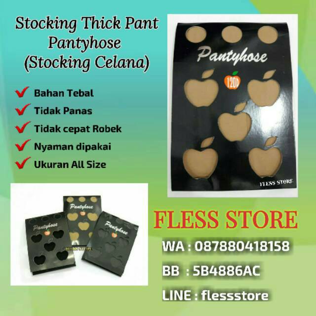 Pantyhose / Stocking Thick Pant Pantyhose (Stocking Celana Tebal)