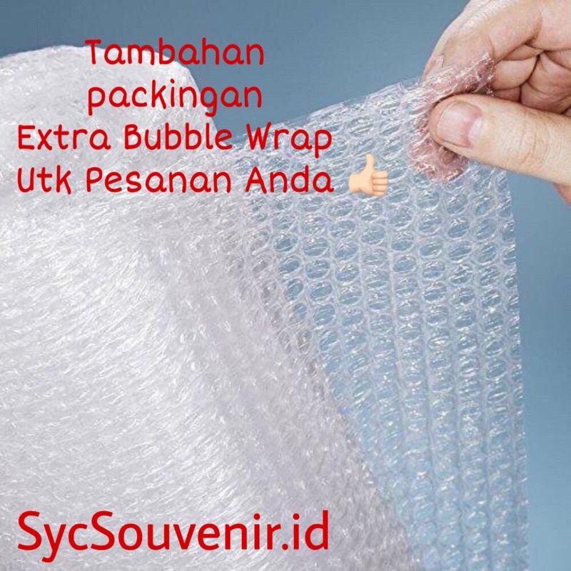 

Extra Bubble Wrap | Tambahan Packingan