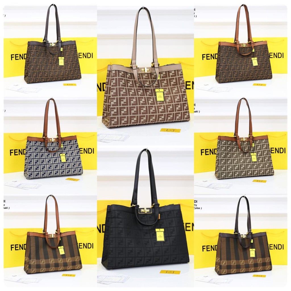 FENDI PEEKABOO X TOTE BAG F099 SEMIPREMIUM