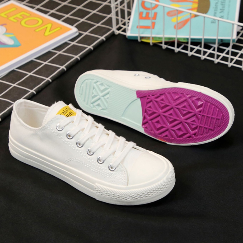Sepatu Wanita Sneakers Kanvas Berubah Warna Saat Terkena Sinar Matahari Lurad D635 D636 Color Changing Shoes-6