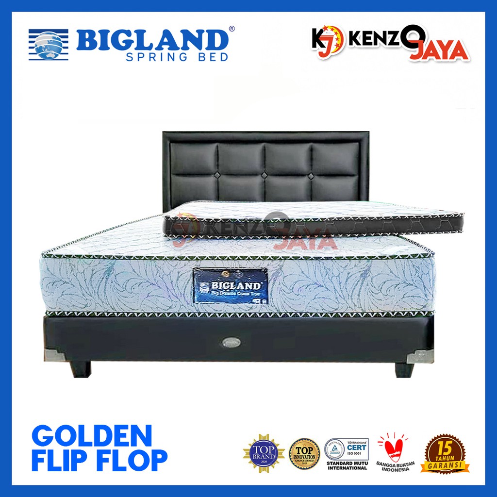 Spring Bed BIGLAND Golden Flip Flop