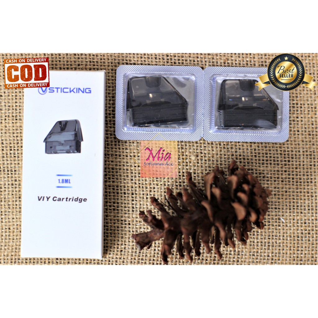 CATRIDGE VAPEE VIY STICKYNG 1.8 ML KEPALA VAPOOR STICKYNG