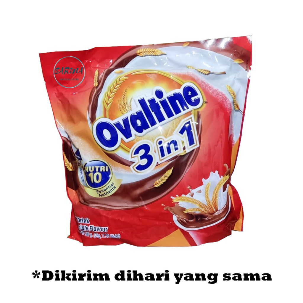 

OVALTINE STICK 3 IN 1 isi 20 stick