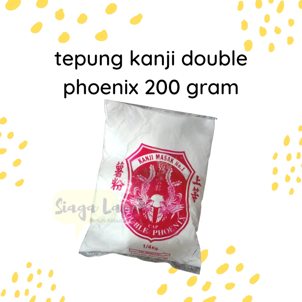 Tepung Kanji Tapioka Double Phoenix 200 gram