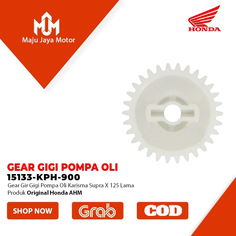 Gear Gir Gigi Pompa Oli Oil Pump Karisma Supra X 125 Lama Batman Kph Original AHM