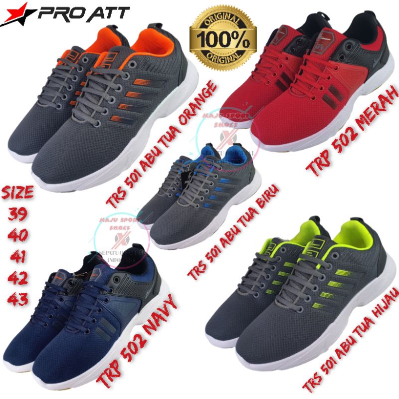 PRO ATT TRP 502 / PRO ATT TRS 501 / SEPATU OLAHRAGA PRO ATT ORIGINAL / SEPATU OLAHRAGA PRIA