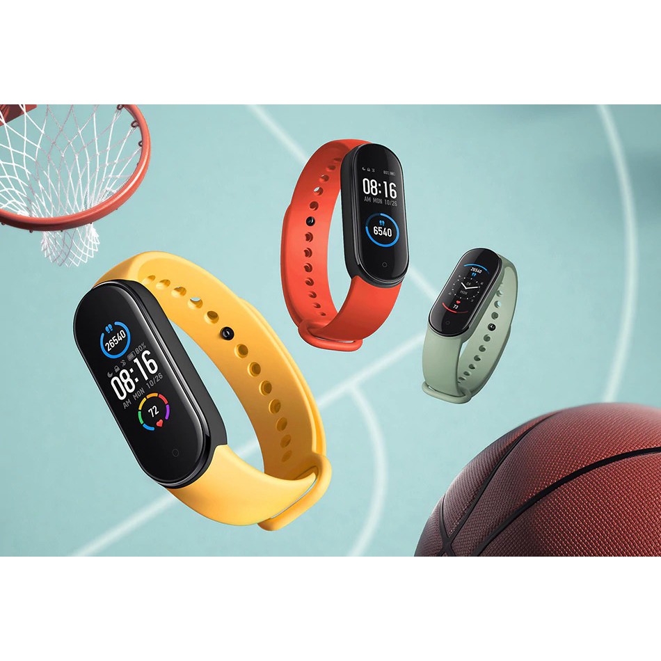 Tali Jam Silicone Strap Wristband Xiaomi Mi Band 5