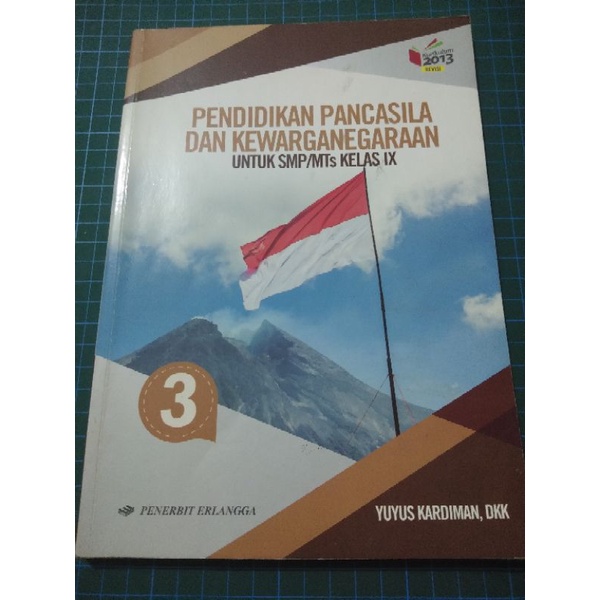 Buku PPKN kelas 9 SMP | buku Bekas