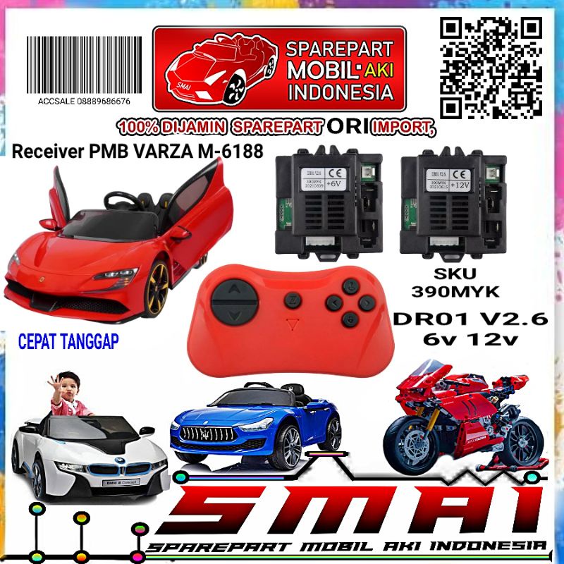 receiver remot mobil aki pmb varza m-6188
