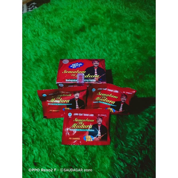 1Sachet Semalam Dimadura Original - Jamu Kuat & Tahan Lama Berjam-Jam One Sampai Pagi