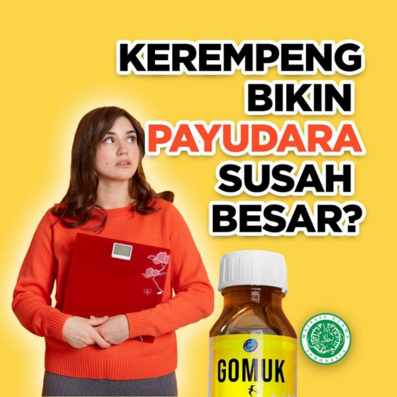 MADU GOMUK/MADU PENGEMUK HERBAL/BPOM 250 ML