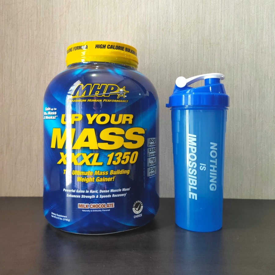 MHP Up Your Mass XXXL 1350 6lbs Weight Gainer 6 lb 6lbs Protein Mass