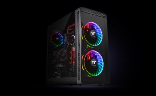 Thermaltake Cooling Riing Plus 20 RGB Case Fan TT Premium Edition Single Fan Pack with Controller