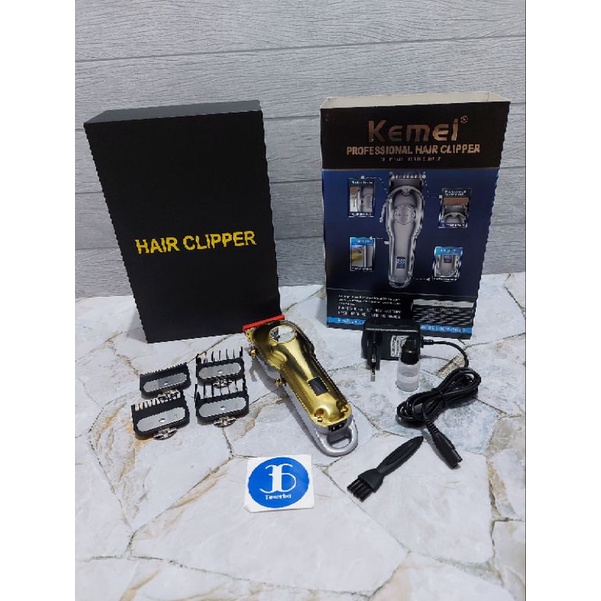 Hair Clipper Kemei 1986 ORIGINAL Alat Cukur Rambut Charge Kemei KM1986