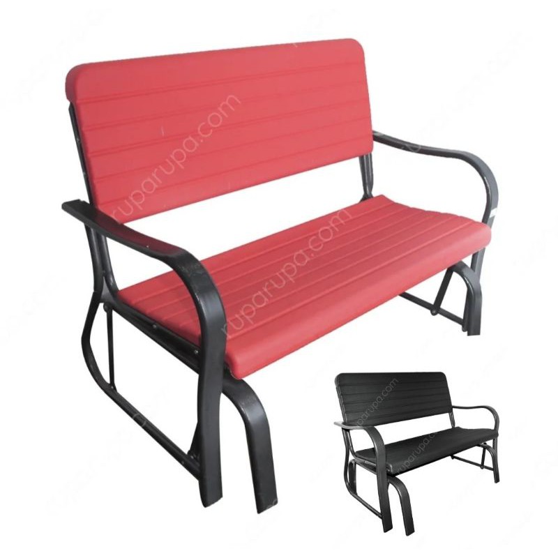 kursi ayun taman kursi goyang krisbow soleil glider bench
