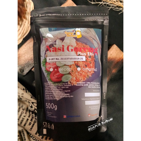 

Bumbu Nasi Goreng dapur.bubun 500gr