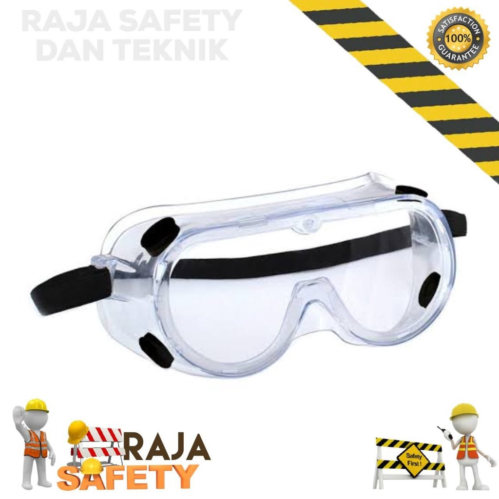 Kacamata GOGGLE 3M 1621 | Kacamata Safety Goggle 3M