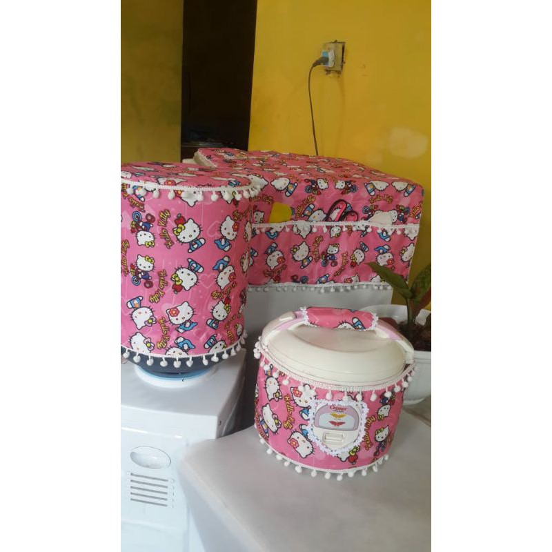 kain penutup galon,magic com,