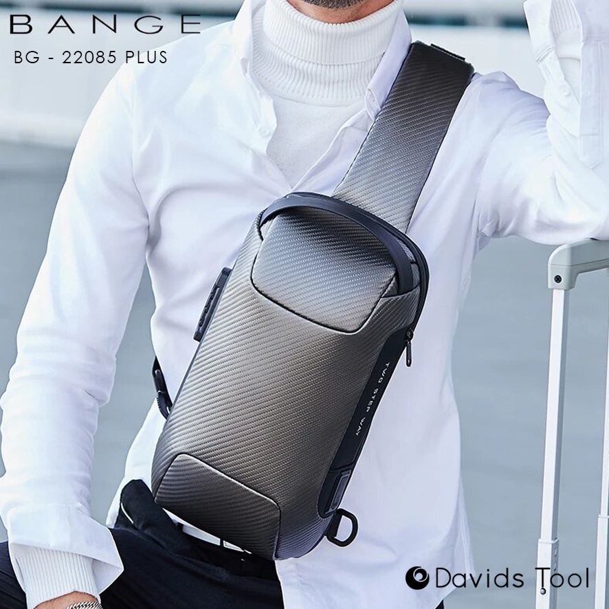 Bange Waistbag Pria Waterproof Waist Bag Original Weisbag Tas Weistbag Waisbag Premium Anti Air Original Import Distro Selempang Slempang Slingbag Cowok Casual BG22085