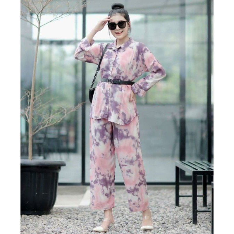 Grosir dan Ecer Baju Setelan Wanita Zuma One Set