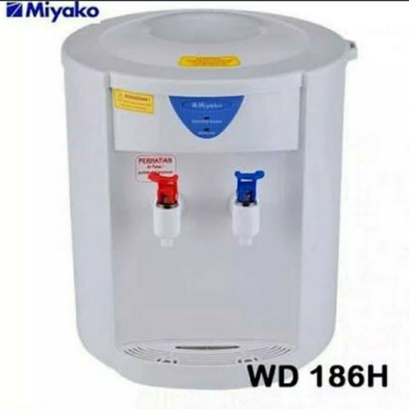 Dispenser Miyako Hot &amp; Normal WD-186 H - Dispenser Air Panas Miyako