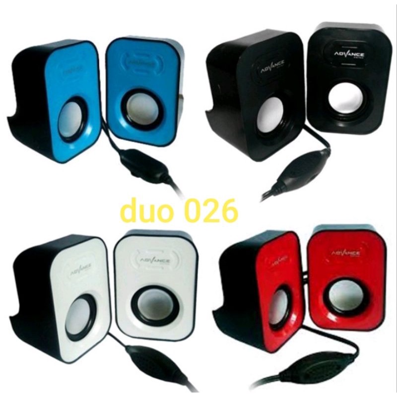 speaker portabel advance duo 026(  usb 3,5 )