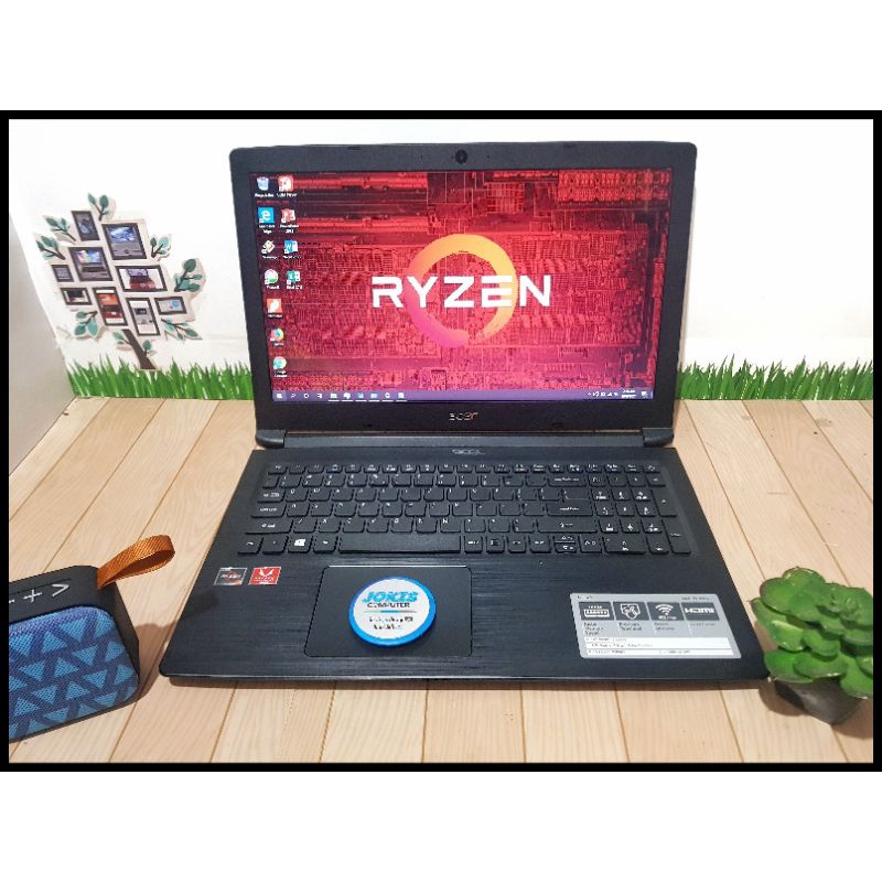 Laptop Acer Aspire AMD Ryzen 3 Vega Graphics HDD 1000GB Like New